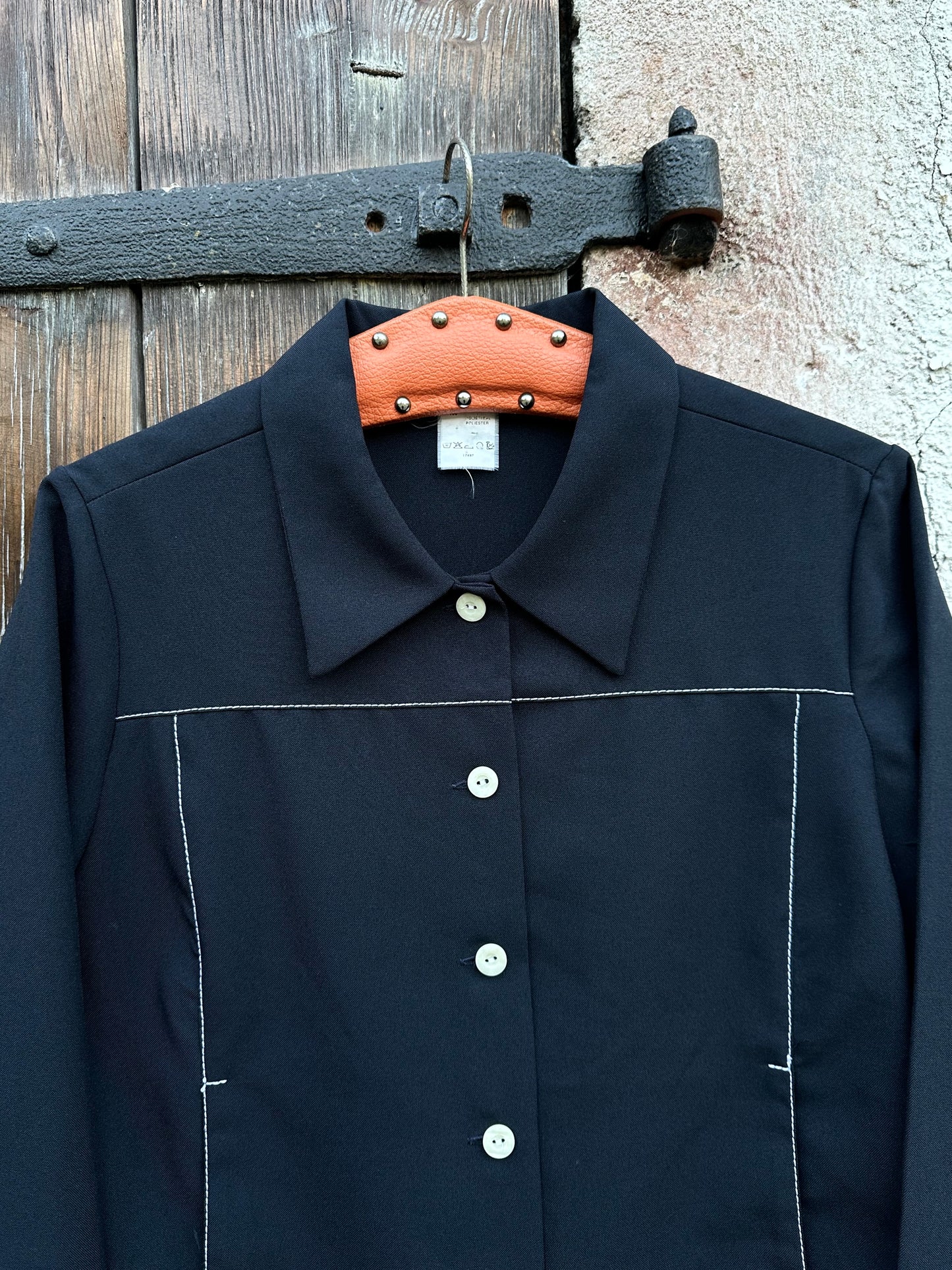 chic track shirt jacket