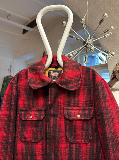 Woolrich Hunting Jacket 50's 60's mackinaw マッキノウ ハンティング Toto Praha Prague プラハ 古着屋 古着 Vintage store Vintage clothing ウールリッチ ハンティングジャケット 50年代 60年代 Made in USA アメリカ古着 ヴィンテージ ユーロ古着 ヨーロッパ古着 Wool Jacket Coat