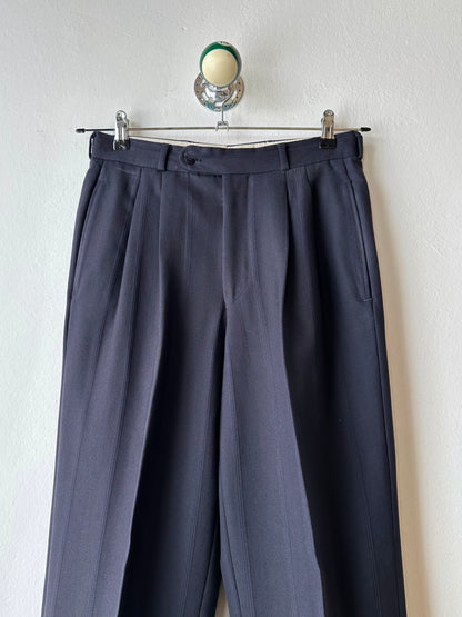 1980s German Striped Trousers - w29