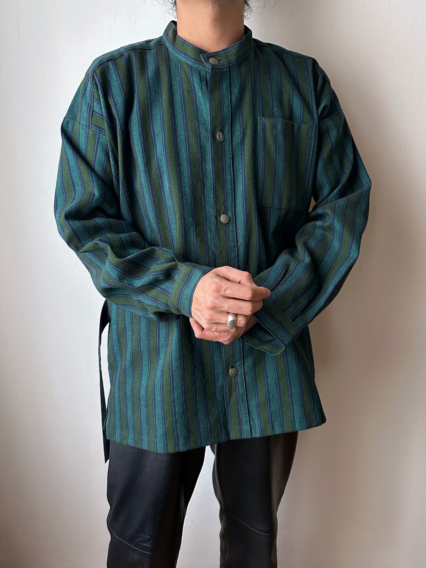 1960-70s Norwegian wool work shirt