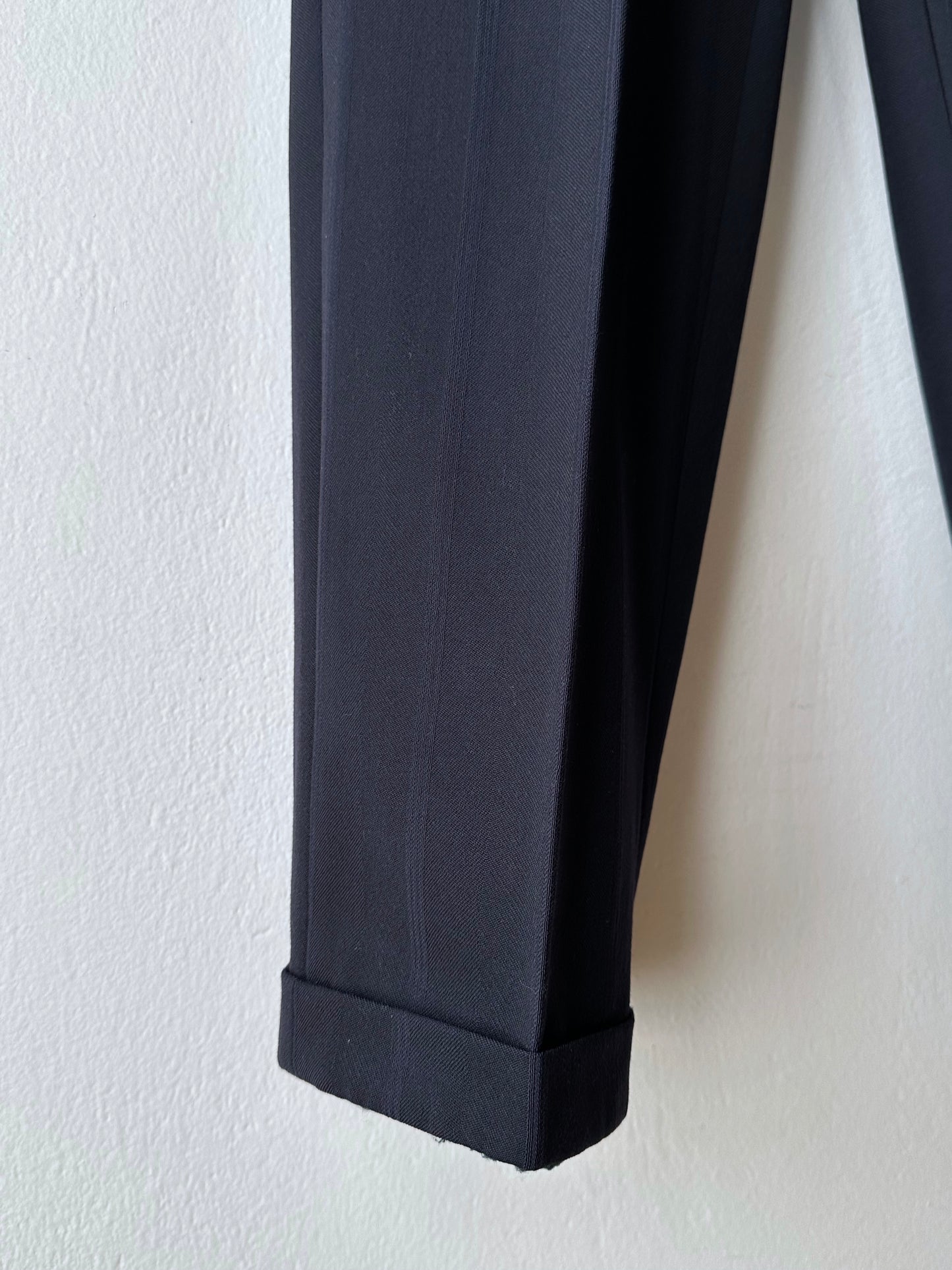 1980s German Striped Trousers - w29