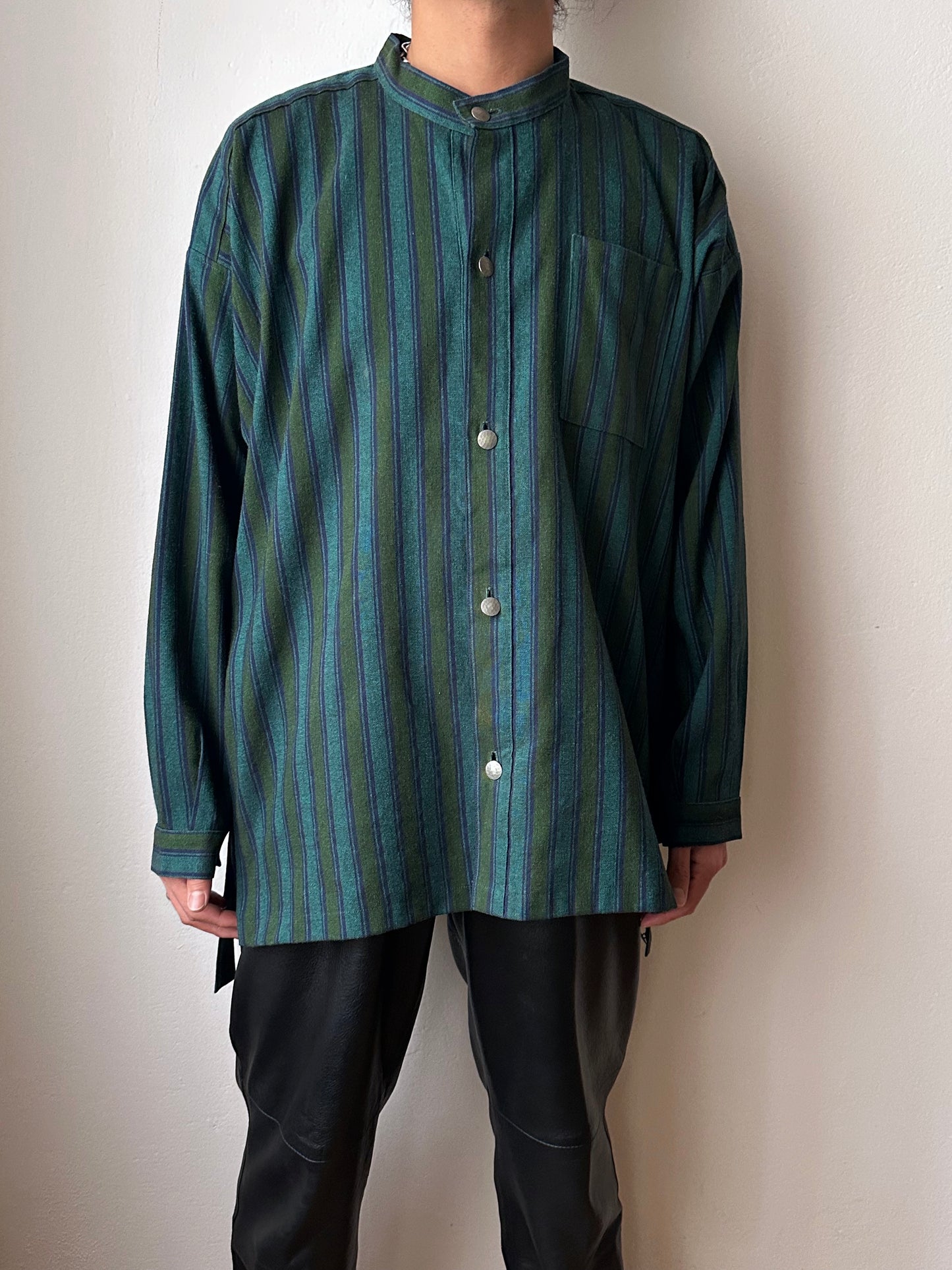 1960-70s Norwegian wool work shirt