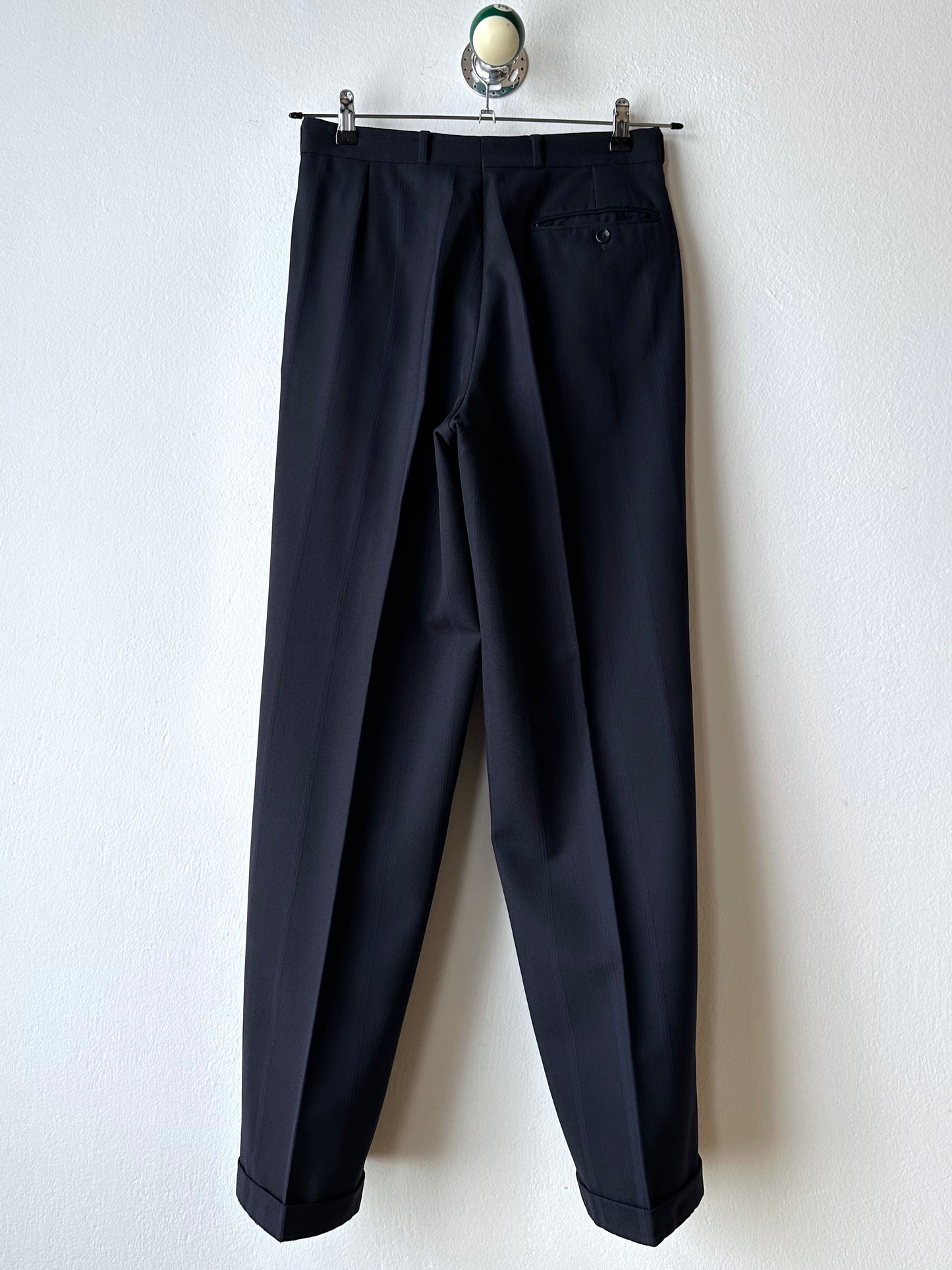 1980s German Striped Trousers - w29