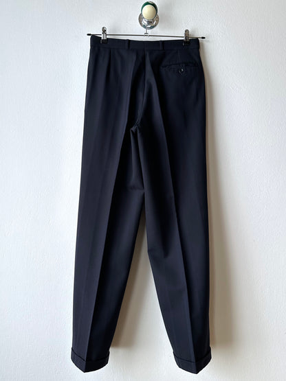 1980s German Striped Trousers - w29