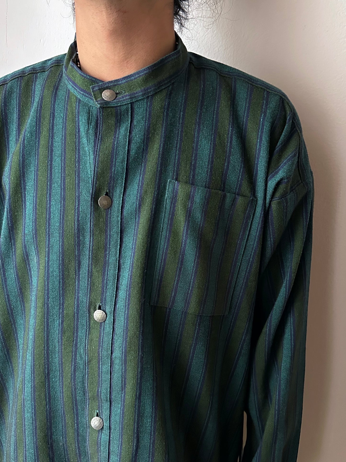 1960-70s Norwegian wool work shirt