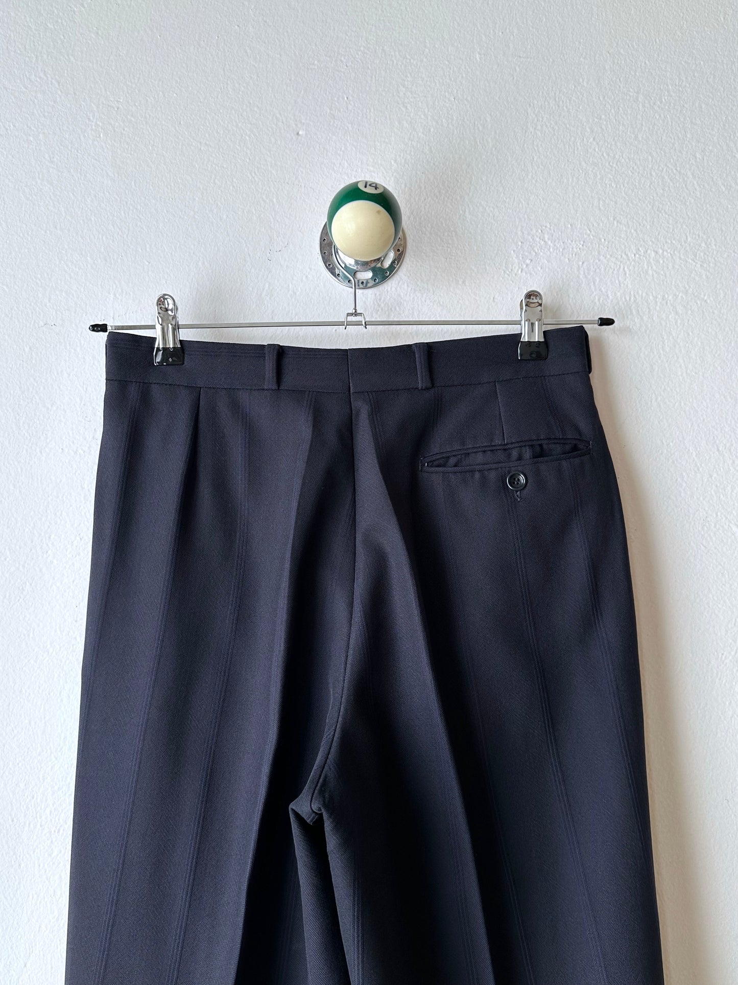 1980s German Striped Trousers - w29