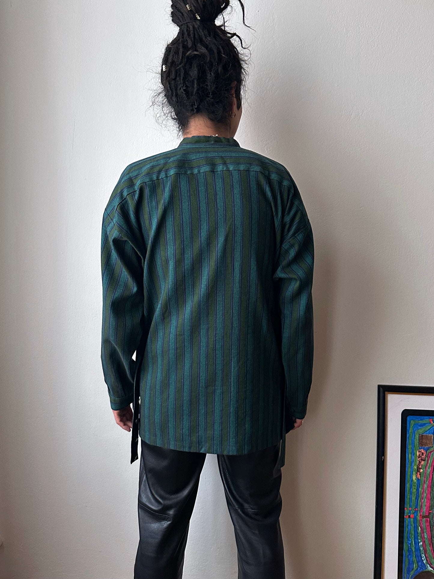 1960-70s Norwegian wool work shirt