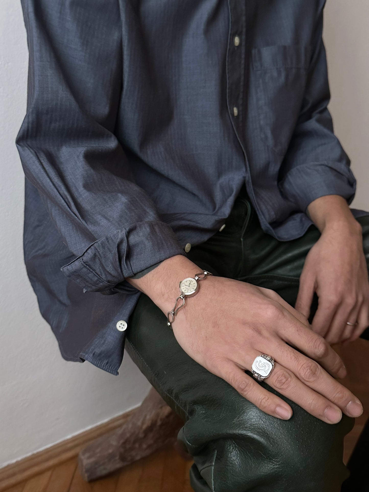 German silver watch 'PRATINA'