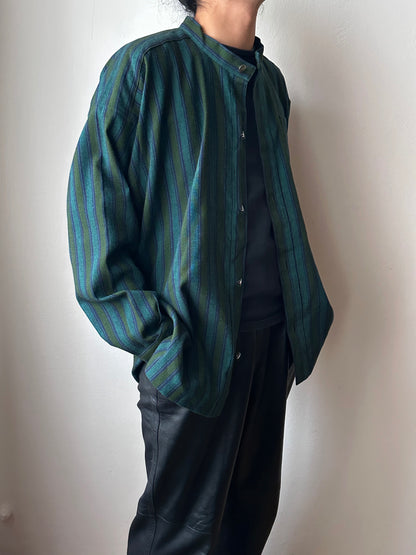 1960-70s Norwegian wool work shirt