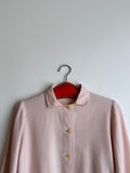 vintage women work jacket in pink
