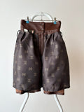 80s SARDAR London leather shorts