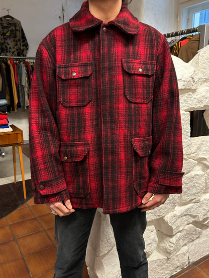 Woolrich Hunting Jacket 50's 60's mackinaw マッキノウ ハンティング Toto Praha Prague プラハ 古着屋 古着 Vintage store Vintage clothing ウールリッチ ハンティングジャケット 50年代 60年代 Made in USA アメリカ古着 ヴィンテージ ユーロ古着 ヨーロッパ古着 Wool Jacket Coat