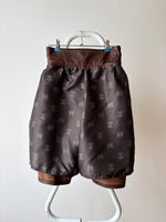 80s SARDAR London leather shorts