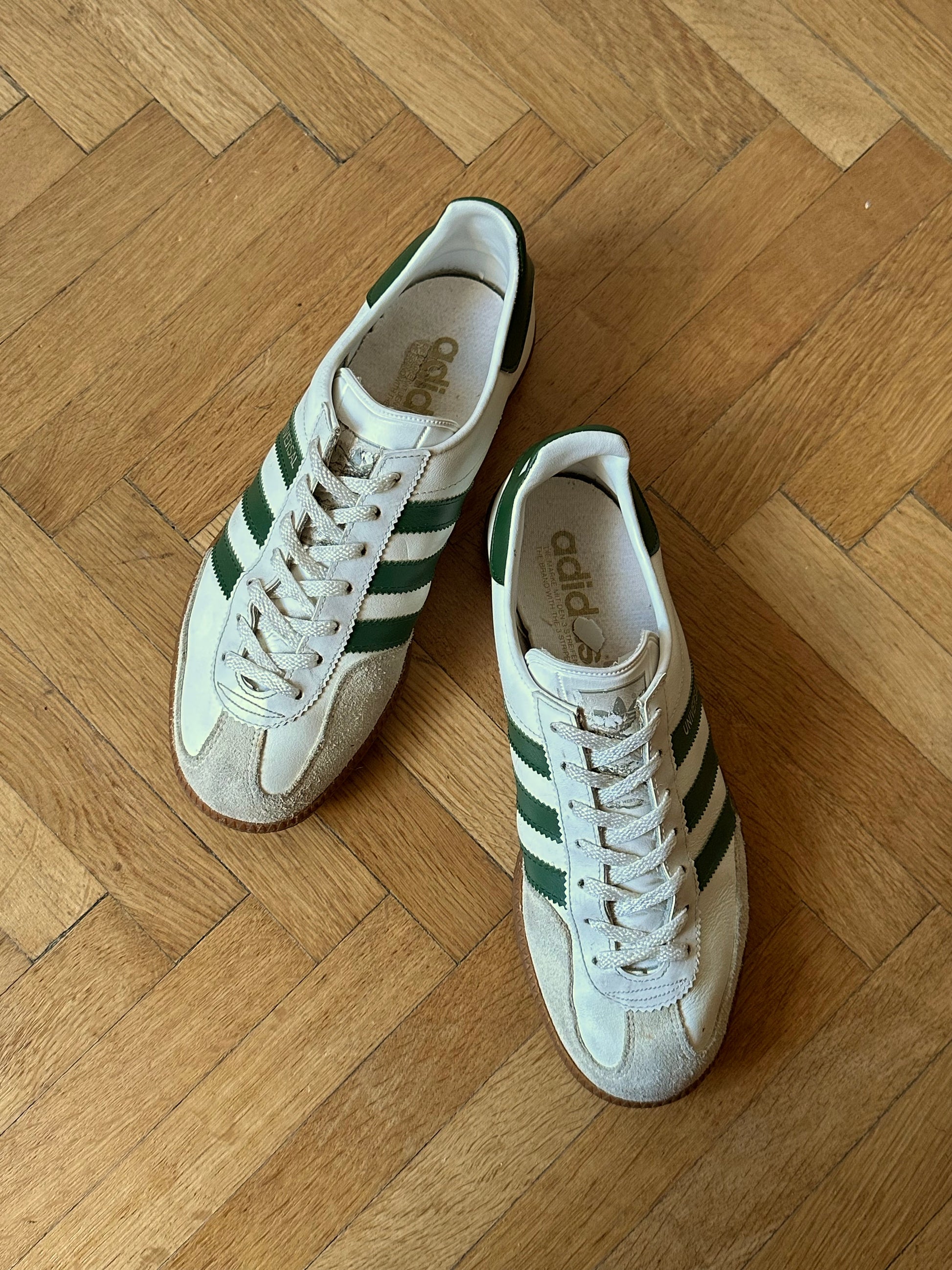 1980s Adidas Universal アディダス ユニバーサル Made in West-Germany 西ドイツ製 80s 80年代 Toto Praha Vintage clothing shop Antique shop 古着屋 プラハ Showroom appointment Prague ユーロ古着 ヨーロッパ古着 古着卸 ヴィンテージ