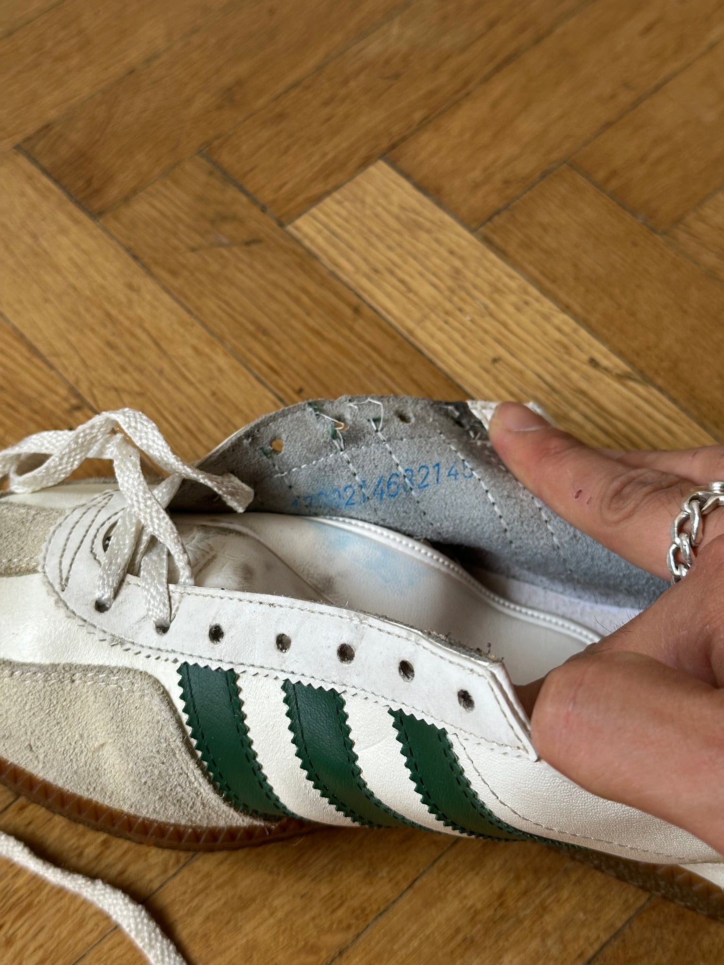 1980s Adidas Universal アディダス ユニバーサル Made in West-Germany 西ドイツ製 80s 80年代 Toto Praha Vintage clothing shop Antique shop 古着屋 プラハ Showroom appointment Prague ユーロ古着 ヨーロッパ古着 古着卸 ヴィンテージ