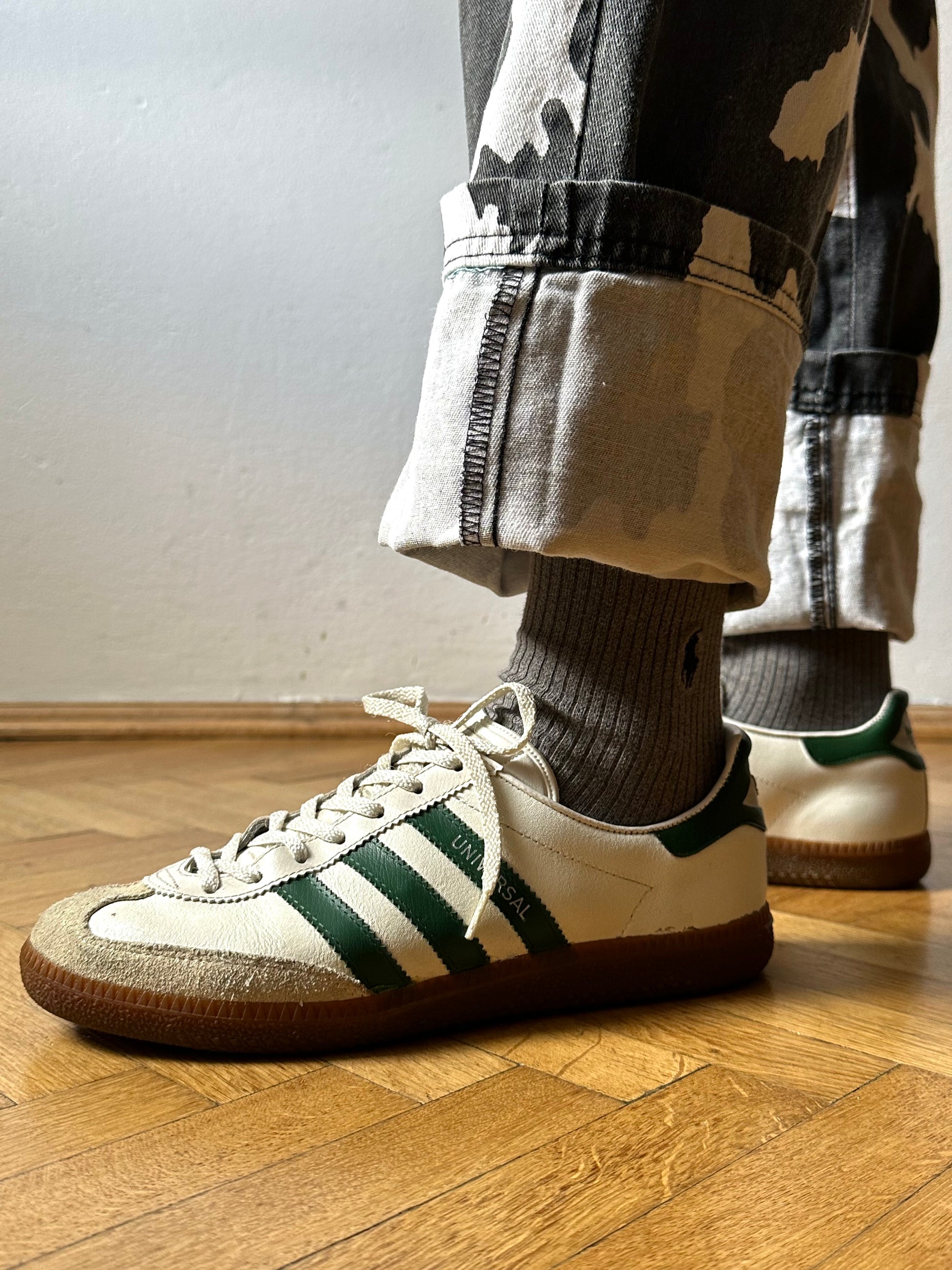 1980s Adidas Universal アディダス ユニバーサル Made in West-Germany 西ドイツ製 80s 80年代 Toto Praha Vintage clothing shop Antique shop 古着屋 プラハ Showroom appointment Prague ユーロ古着 ヨーロッパ古着 古着卸 ヴィンテージ