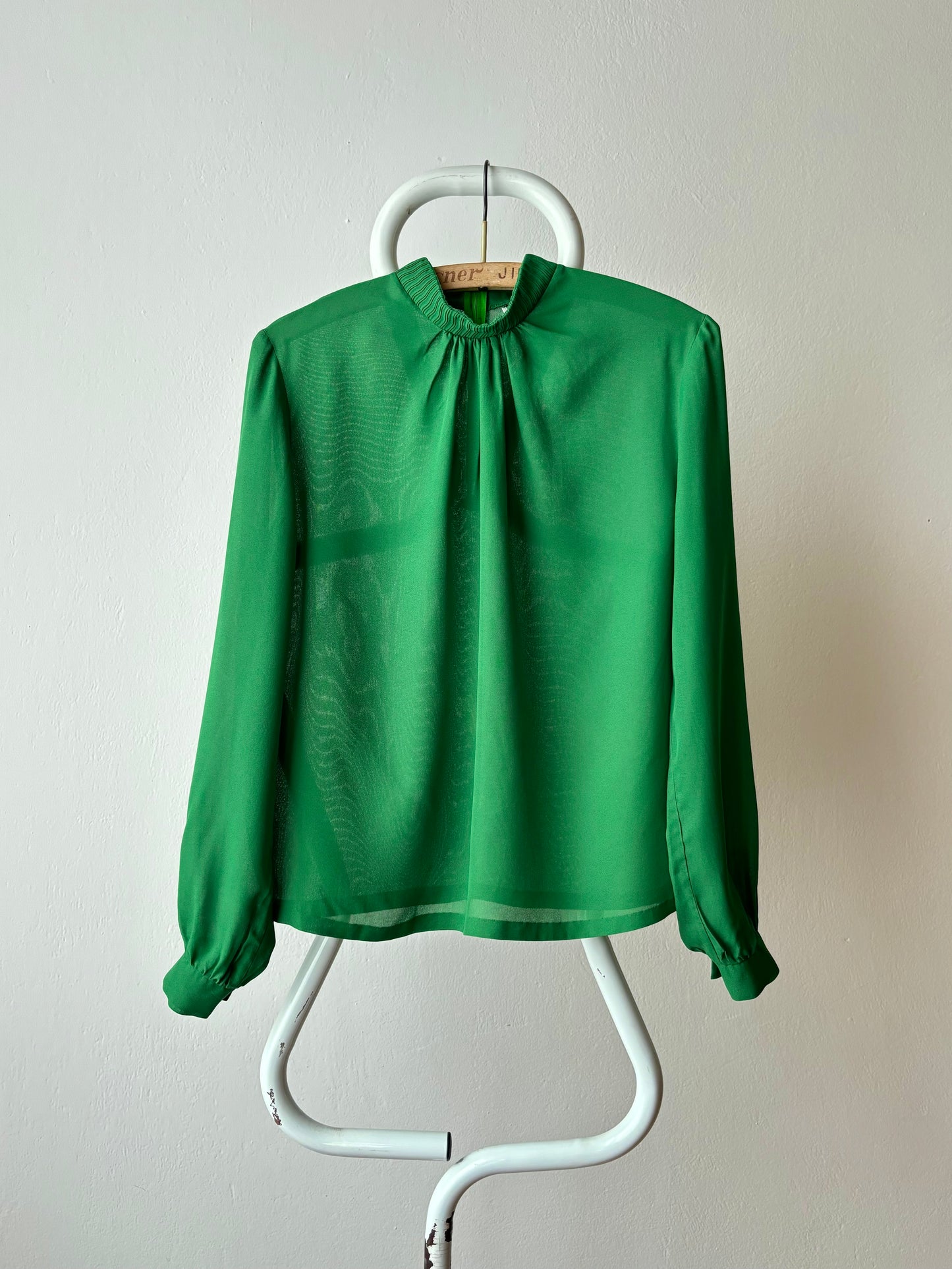 vintage sheer green