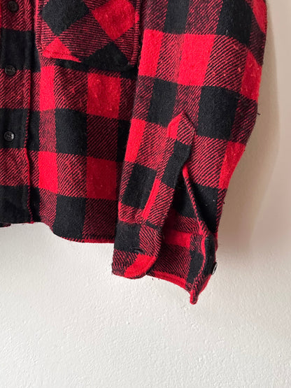 1970s Cropped wool shirt