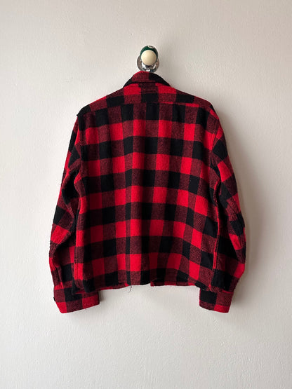 1970s Cropped wool shirt