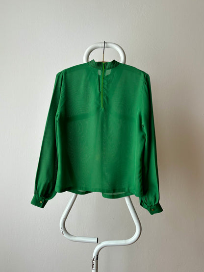 vintage sheer green