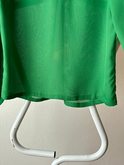 vintage sheer green