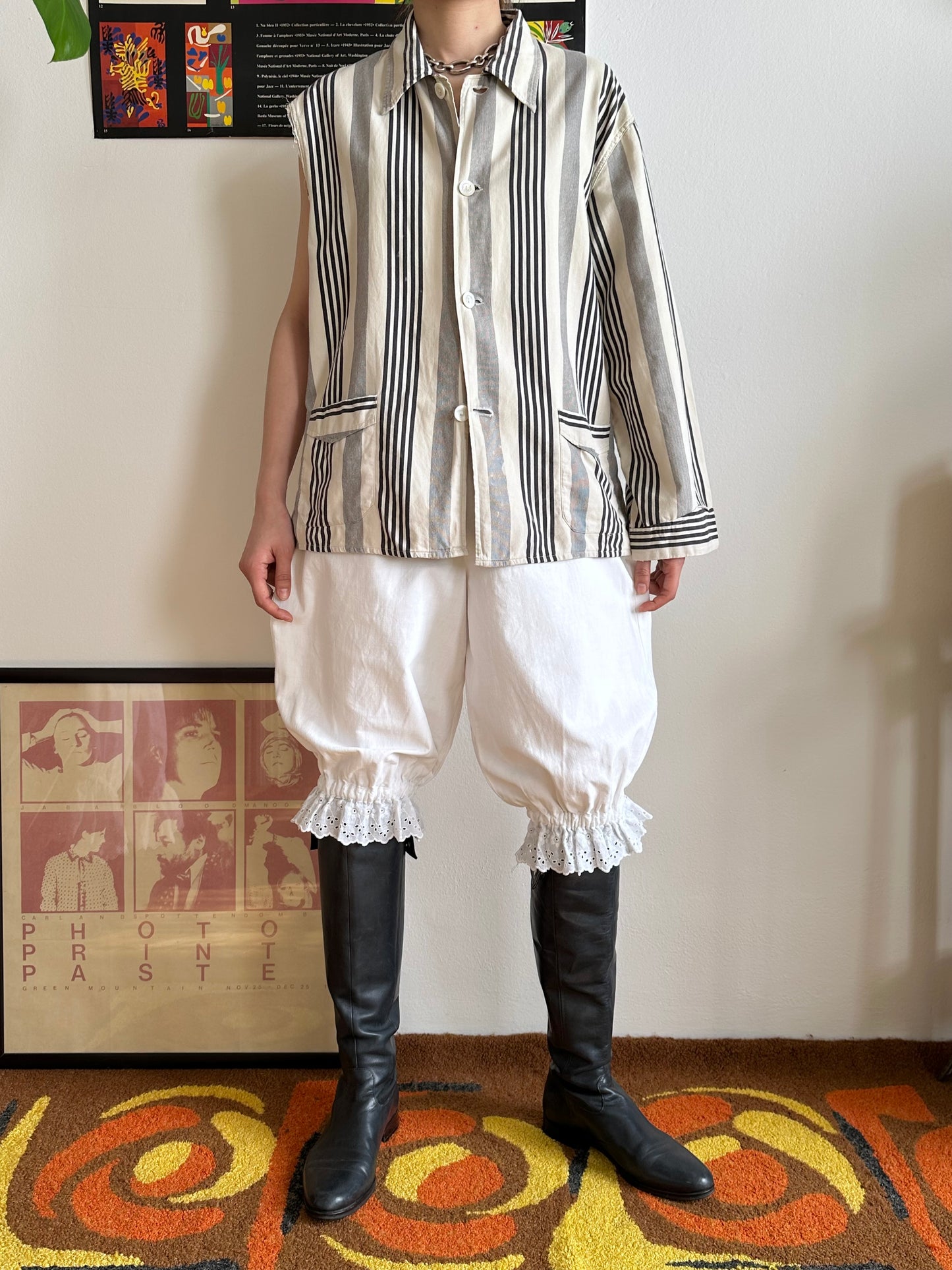 60s Broken pyjama shirt