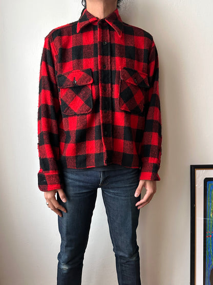 1970s Cropped wool shirt