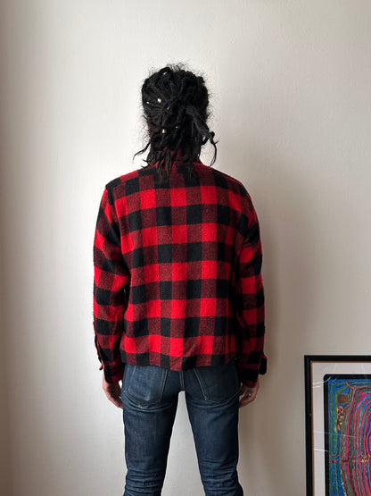 1970s Cropped wool shirt