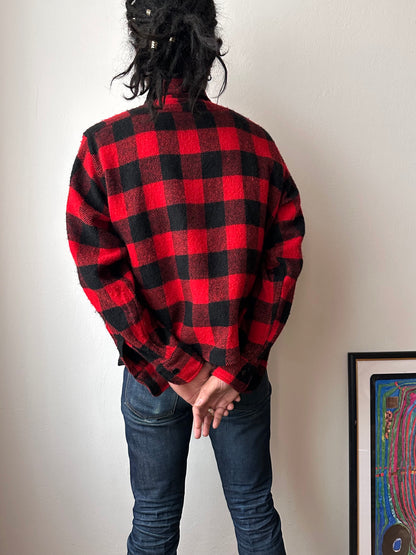 1970s Cropped wool shirt