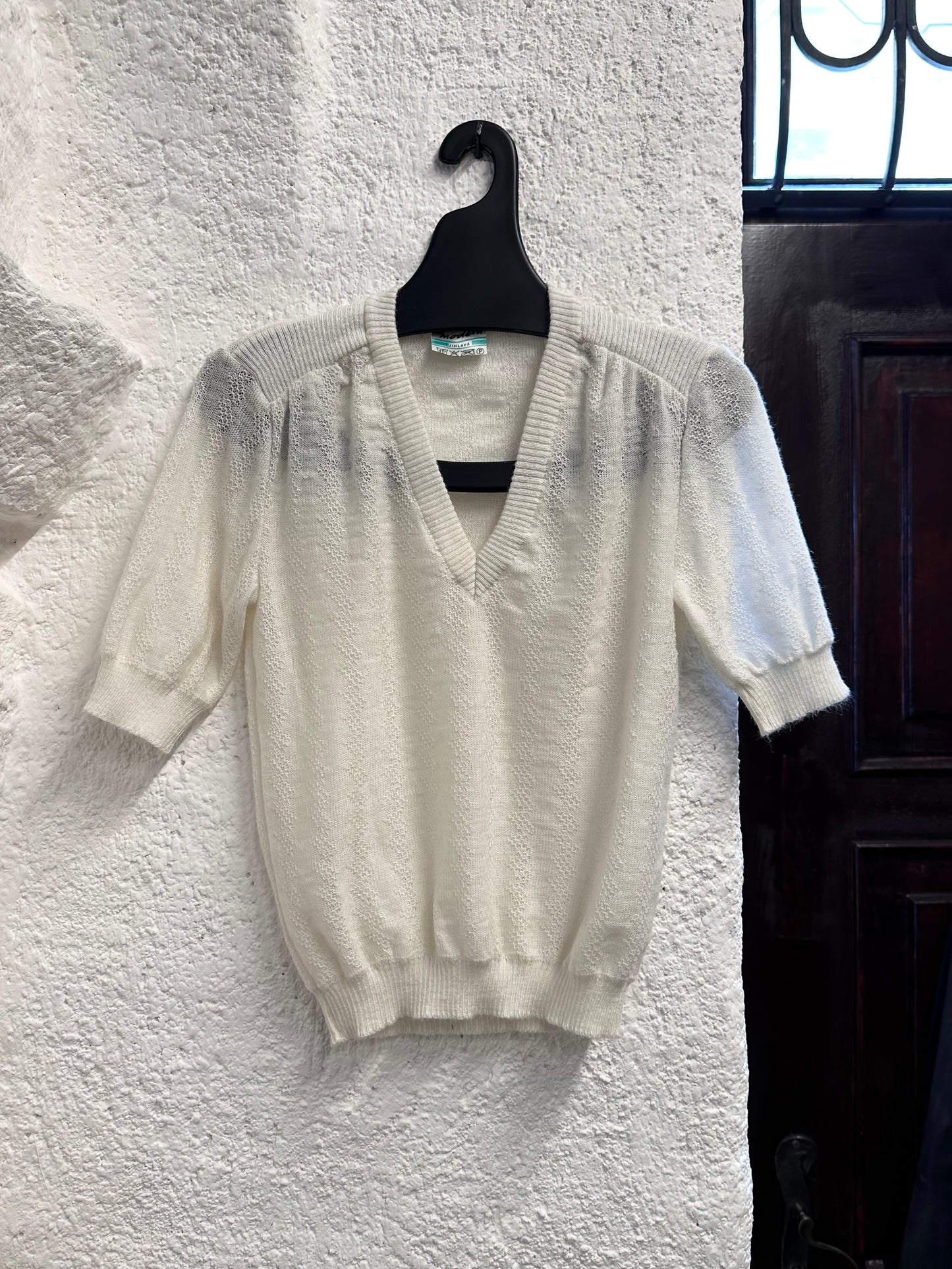 80s Czechoslovakia knit tee dead stock