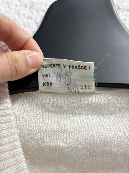 80s Czechoslovakia knit tee dead stock