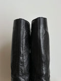 vintage ostrich leather boots