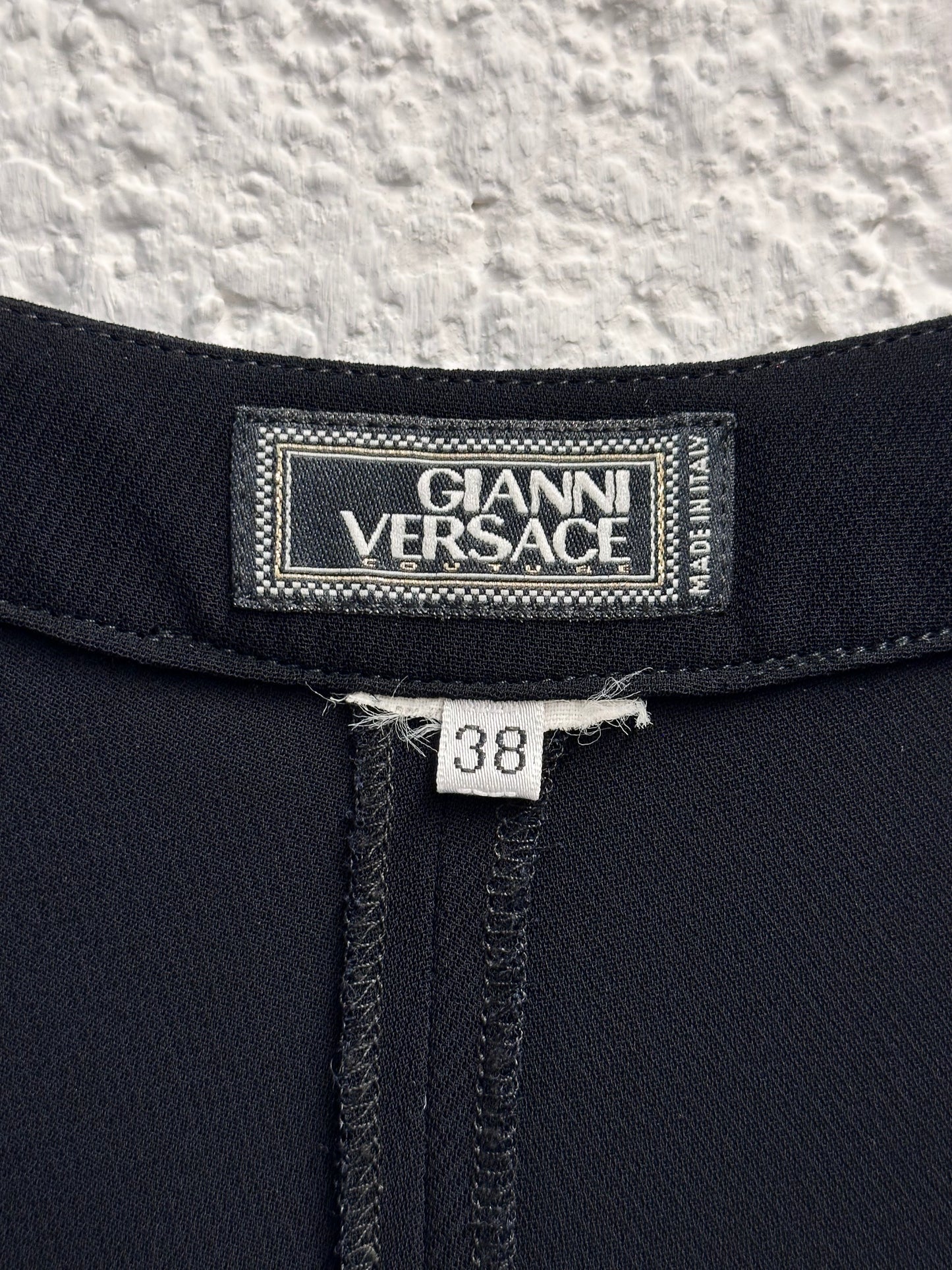 Gianni Versace black slacks