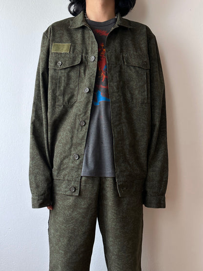 Czech military work suit vintage army camo Praha vintage store prague vintage store ユーロ古着 ヨーロッパ古着 チェコ プラハ 古着屋