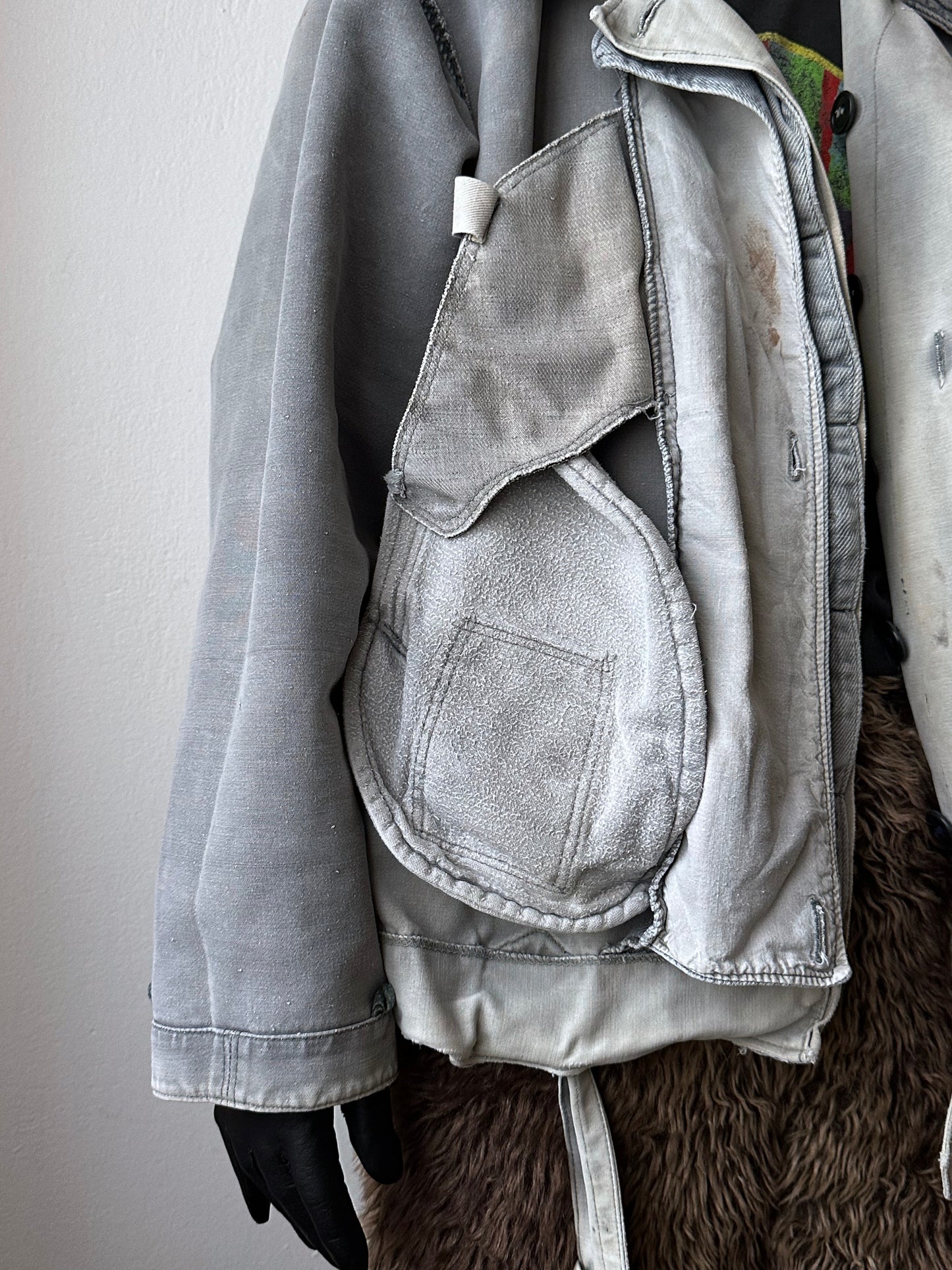 1950s Soviet military tanker's jacket