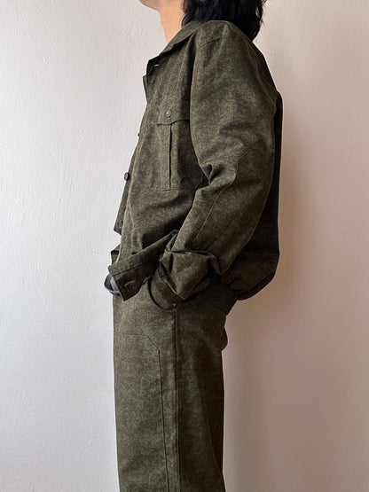 Czech military work suit vintage army camo Praha vintage store prague vintage store ユーロ古着 ヨーロッパ古着 チェコ プラハ 古着屋