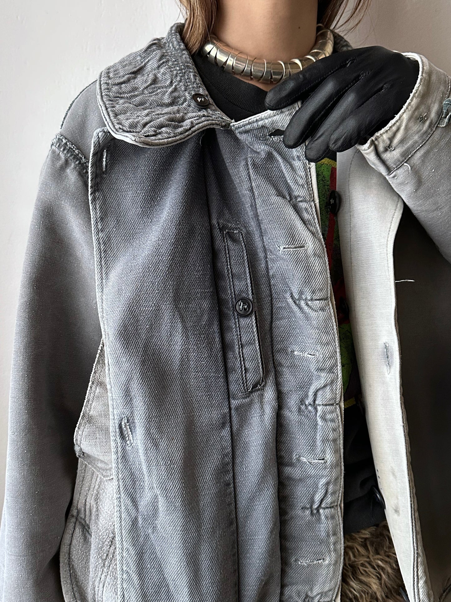 1950s Soviet military tanker's jacket