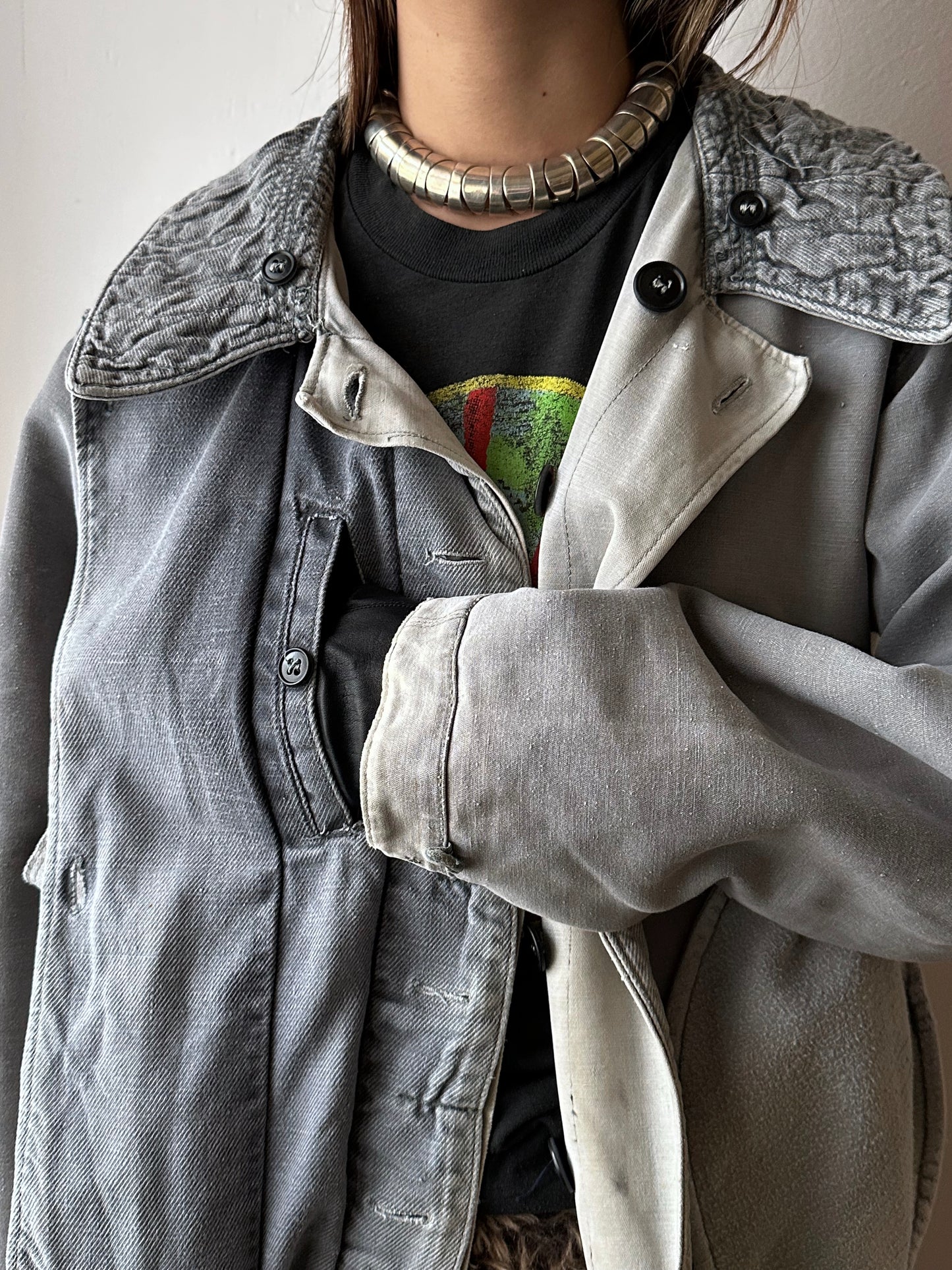 1950s Soviet military tanker's jacket