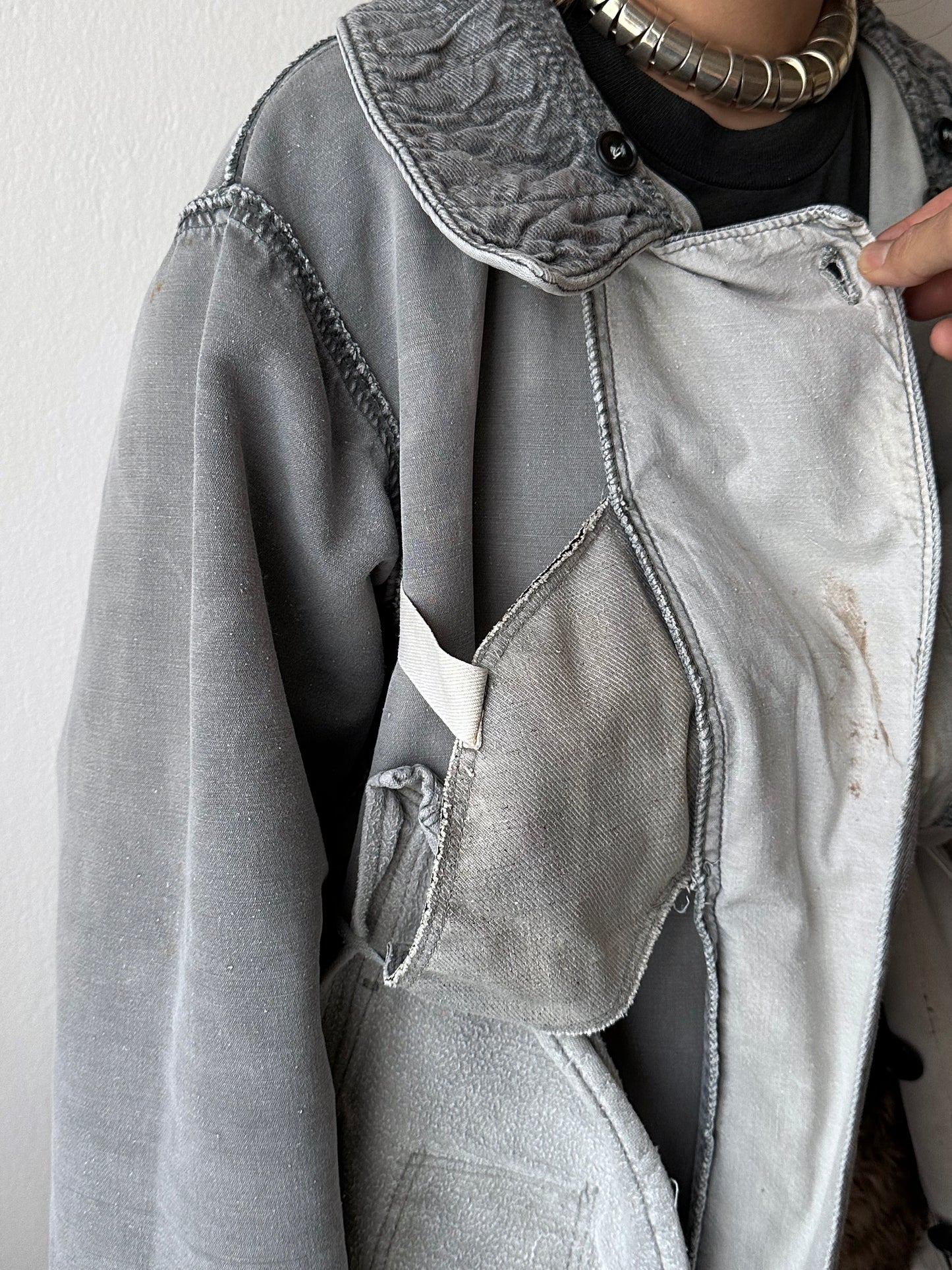 1950s Soviet military tanker's jacket