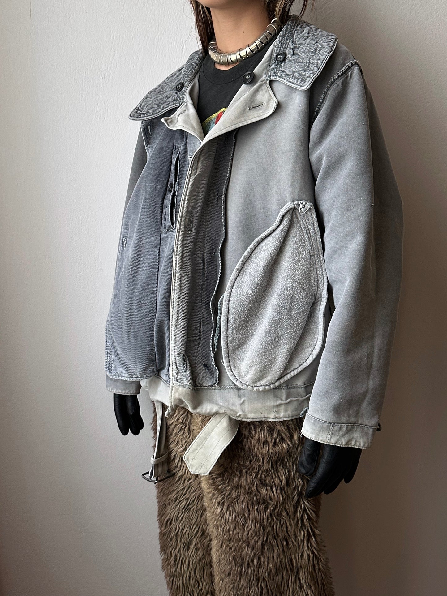 1950s Soviet military tanker's jacket