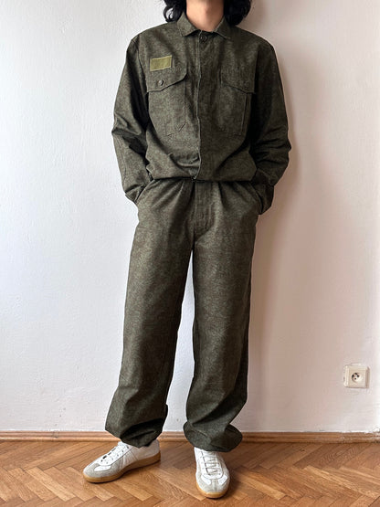 Czech military work suit vintage army camo Praha vintage store prague vintage store ユーロ古着 ヨーロッパ古着 チェコ プラハ 古着屋