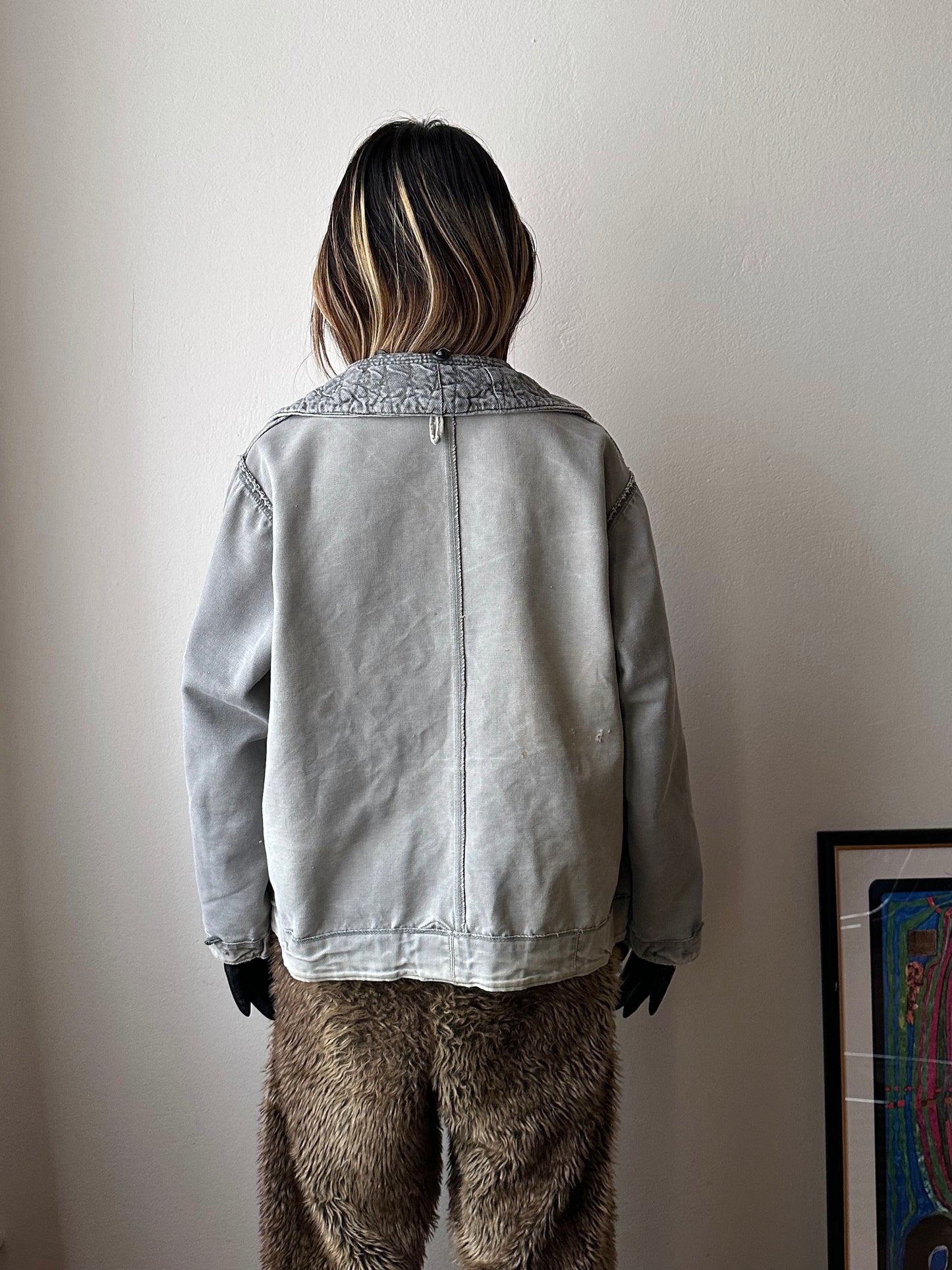 1950s Soviet military tanker's jacket