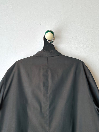 1980s Italian Iridescent waterproof coat 80年代 イタリア古着 イタリア製 玉虫 コート Toto Praha Vintage clothing shop Antique shop 古着屋 プラハ Showroom appointment Prague ユーロ古着 ヨーロッパ古着 古着卸 ヴィンテージ