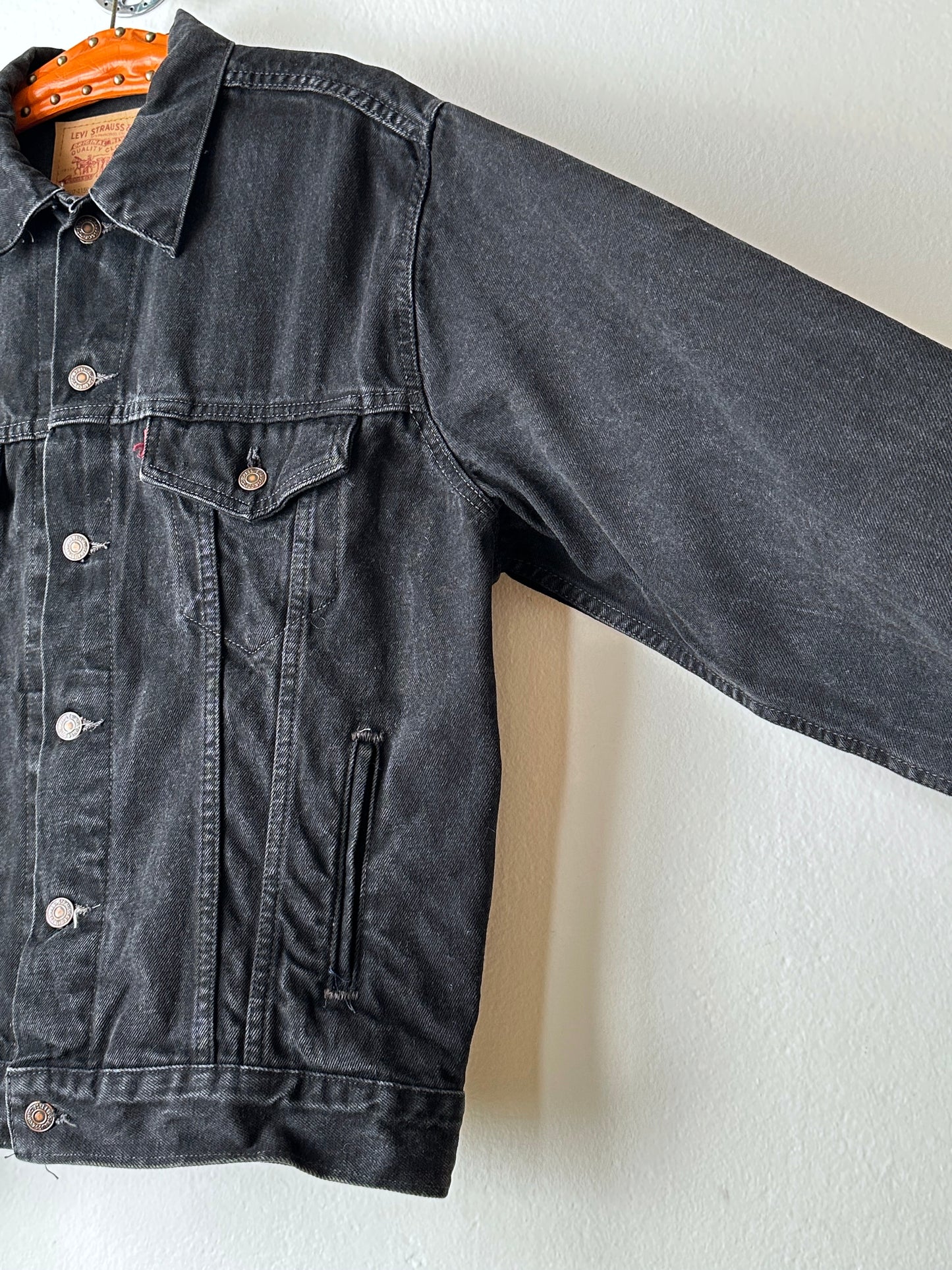 1990s Levi’s Black denim jacket