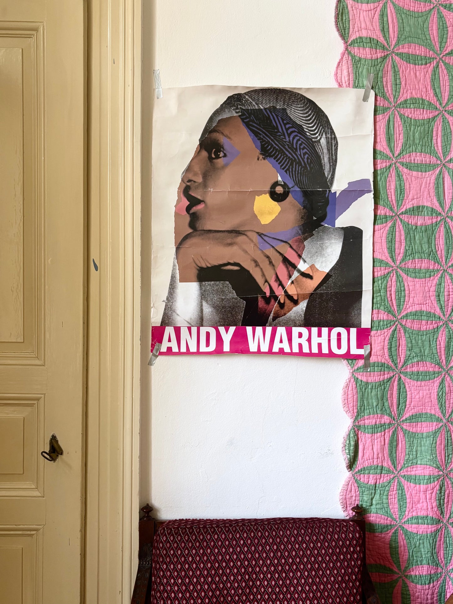 2001 Andy Warhol exhibition poster