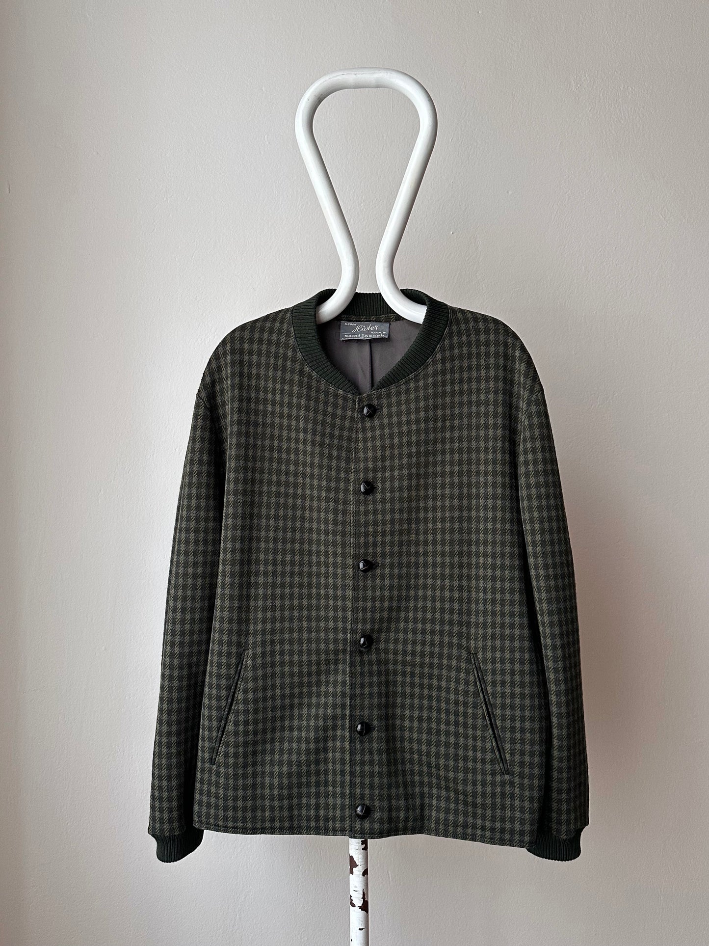 70s French wool sports jacket