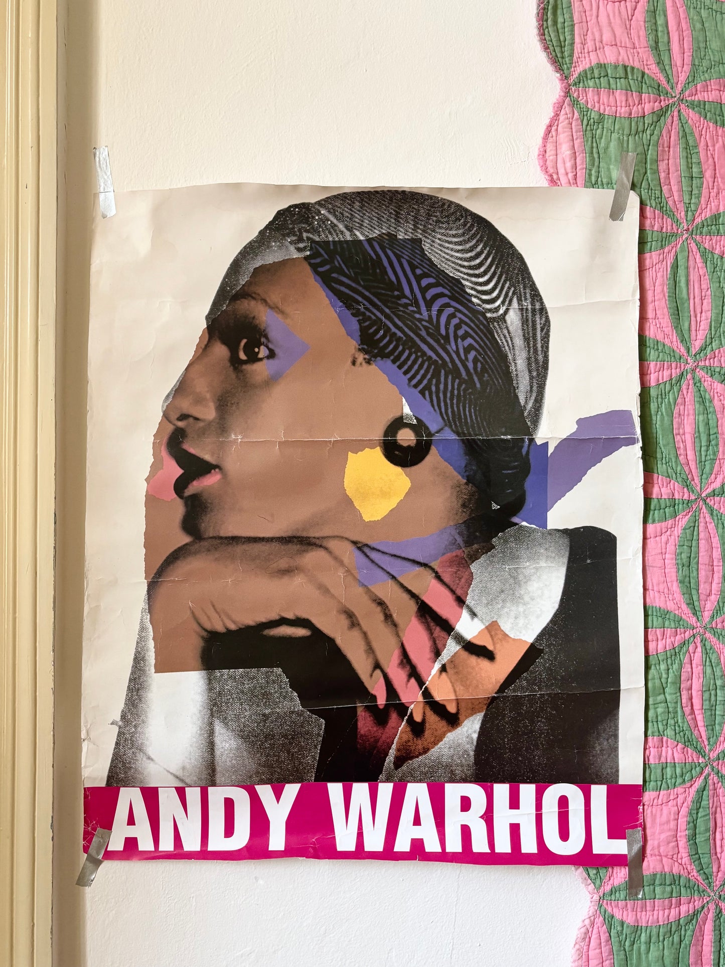 2001 Andy Warhol exhibition poster