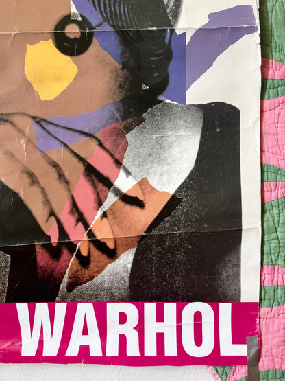 2001 Andy Warhol exhibition poster