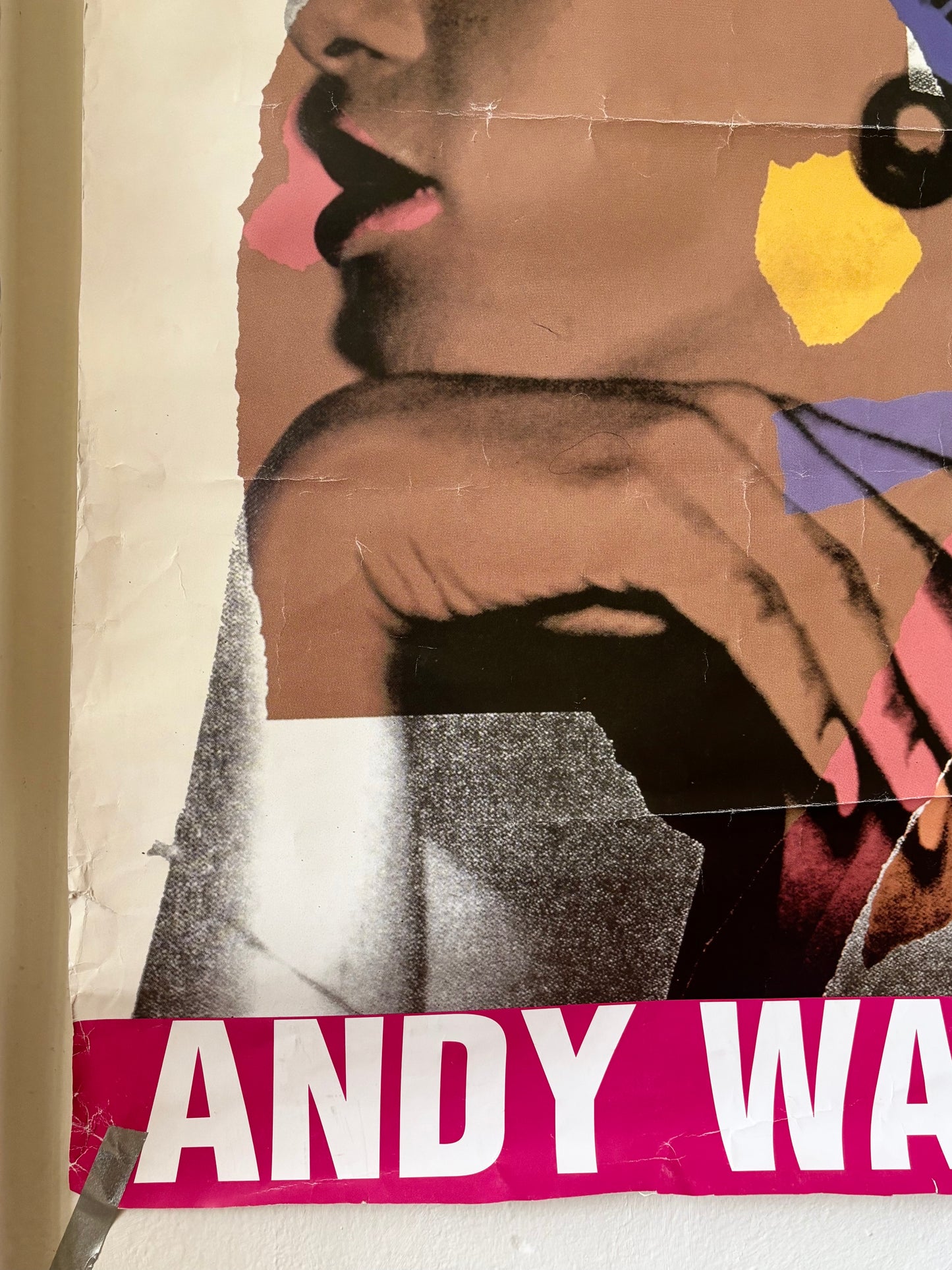 2001 Andy Warhol exhibition poster