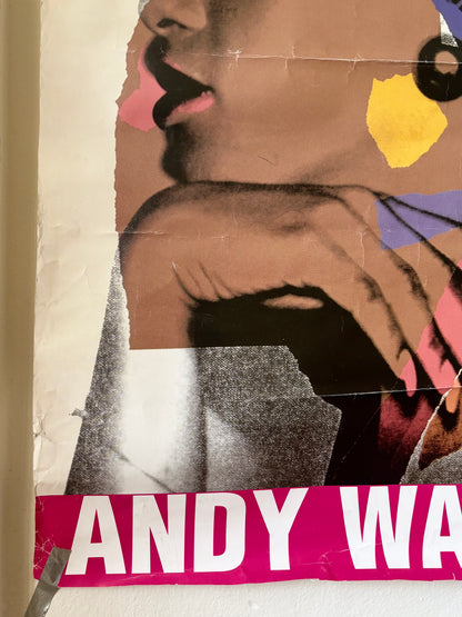 2001 Andy Warhol exhibition poster